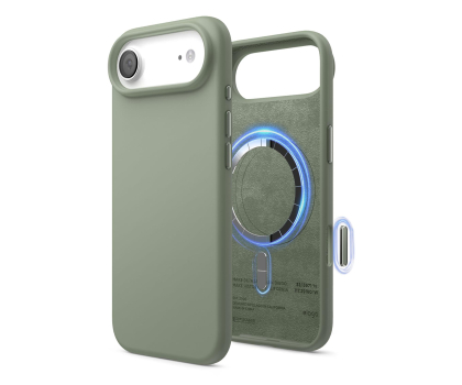 Etui / obudowa na smartfona Elago Magsafe Silicon Case do iPhone 17 AIR Khaki Green
